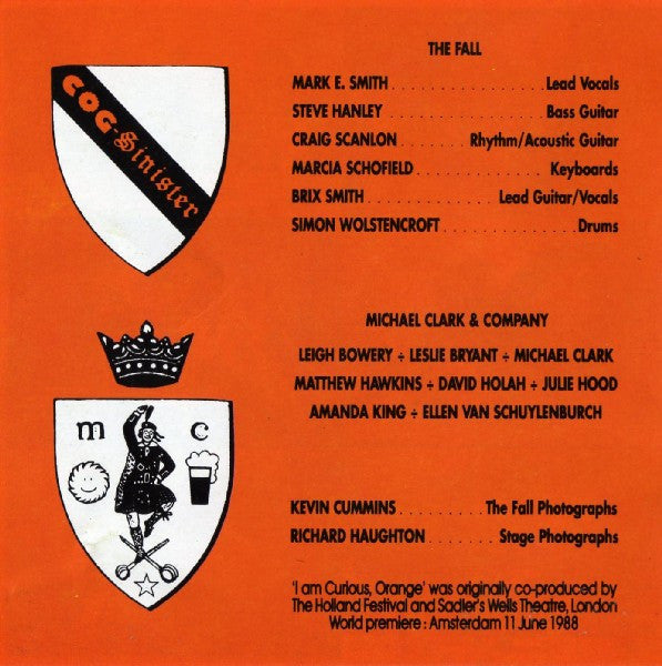 The Fall : I Am Kurious Oranj (CD, Album)