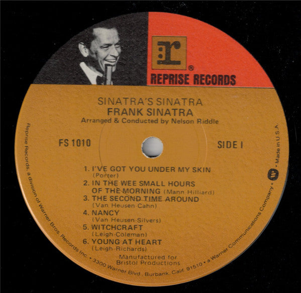 Frank Sinatra : Newly Recorded  - Sinatra's Sinatra (A Collection Of Frank's Favourites) (LP, Album, RE, Win)