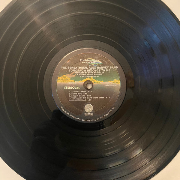 The Sensational Alex Harvey Band : Tomorrow Belongs To Me (LP, Album, Promo, Gat)