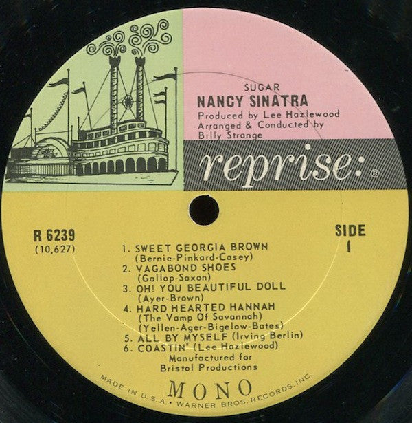 Nancy Sinatra : Sugar (LP, Album, Mono)