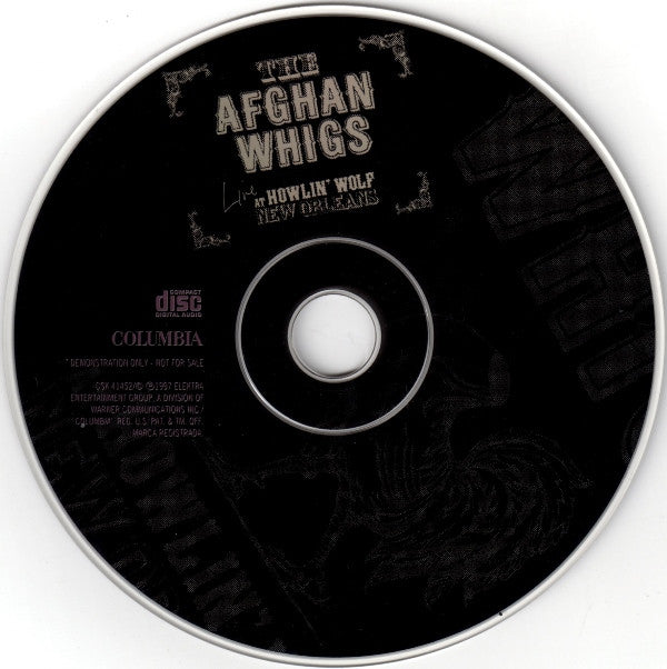 The Afghan Whigs : Live At Howlin' Wolf, New Orleans (CD, EP, Promo)