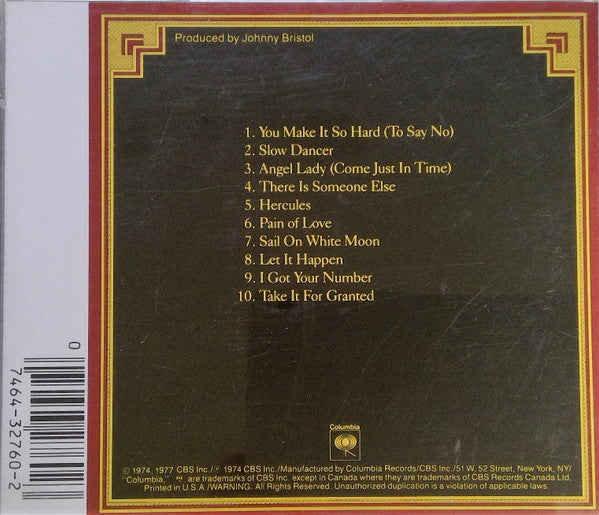 Boz Scaggs : Slow Dancer (CD, Album, RE)