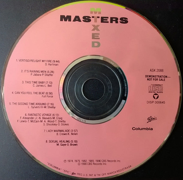 Various : Mixed Masters Sampler (CD, Comp, Promo, Smplr)