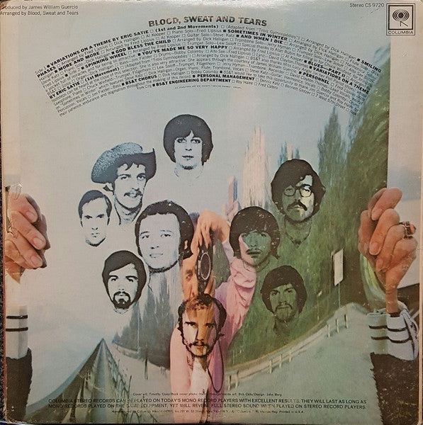 Blood, Sweat & Tears* : Blood, Sweat And Tears (LP, Album, RE, Ter)