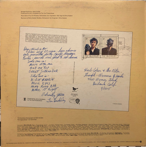 Tim Buckley : Greetings From L.A. (LP, Album, RE)