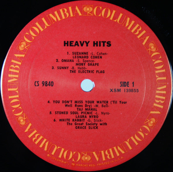 Various : Heavy Hits! (LP, Comp, RE)