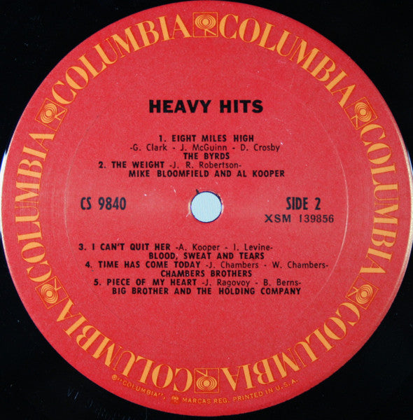 Various : Heavy Hits! (LP, Comp, RE)