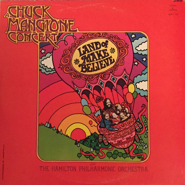 Chuck Mangione : Land Of Make Believe... A Chuck Mangione Concert (LP, Album, RE)