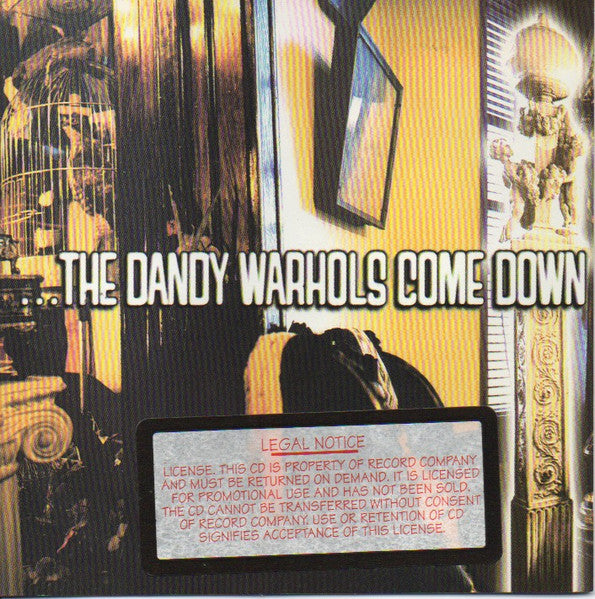 The Dandy Warhols : ...The Dandy Warhols Come Down (CD, Album, Promo)