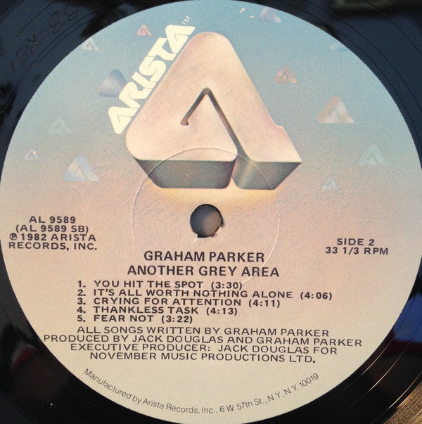 Graham Parker : Another Grey Area (LP, Album)