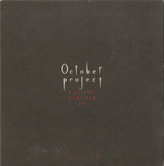 October Project : Falling Farther In (CD, Album, Promo, Car)