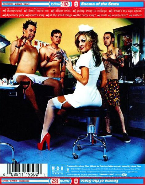 Blink-182 : Enema Of The State (CD, Album, Enh, UML)