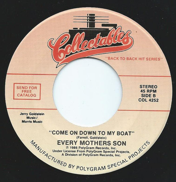 Lou Christie / Every Mothers' Son : Lightning Strikes / Come On Down To My Boat (7", RE)