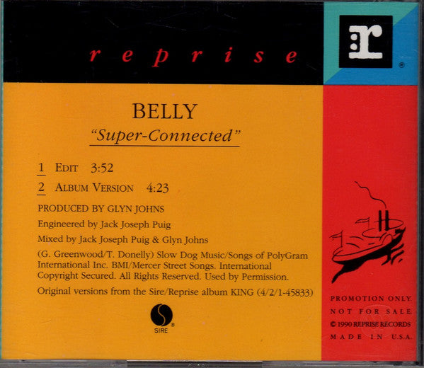 Belly : Super-Connected (CD, Single, Promo)
