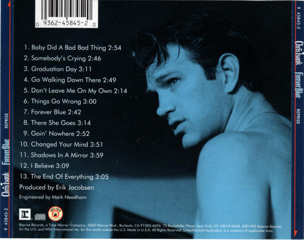 Chris Isaak : Forever Blue (CD, Album, ARC)
