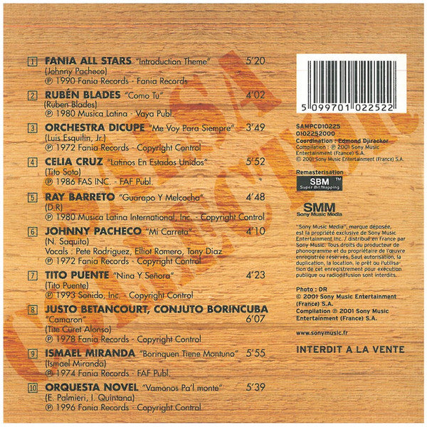 Fania All Stars : Salsa Collector (CD, Comp, Promo)