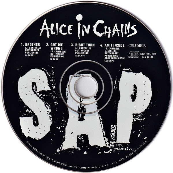Alice In Chains : Sap (CD, EP)