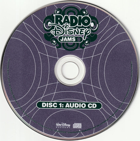 Various : Radio Disney Jams 9 (CD, Comp + DVD-V, NTSC)