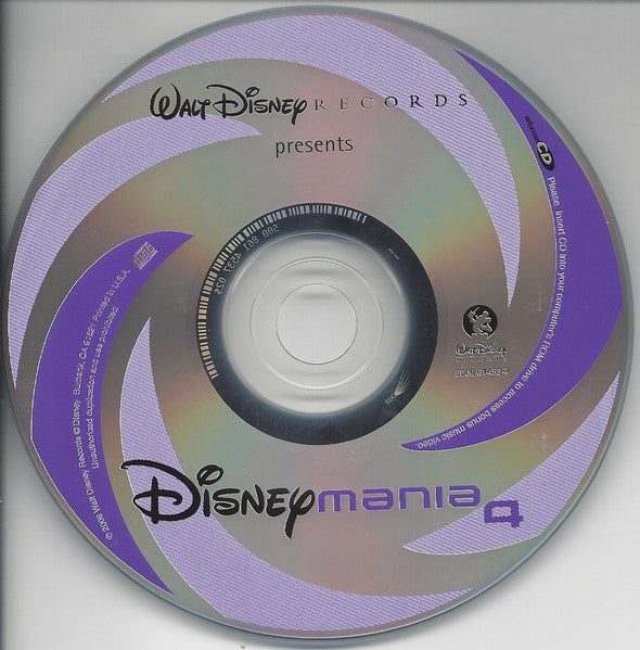 Various : Disneymania 4 (CD, Comp, Enh)