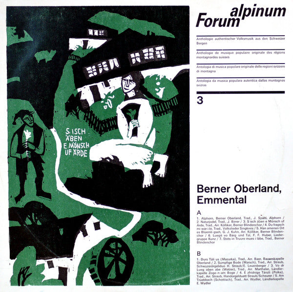 Various : Berner Oberland, Emmental (10", Mono)