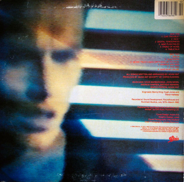 Adam And The Ants : Dirk Wears White Sox (LP, Album, RE)