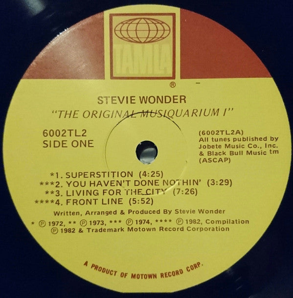 Stevie Wonder : Stevie Wonder's Original Musiquarium I (2xLP, Album, Comp)