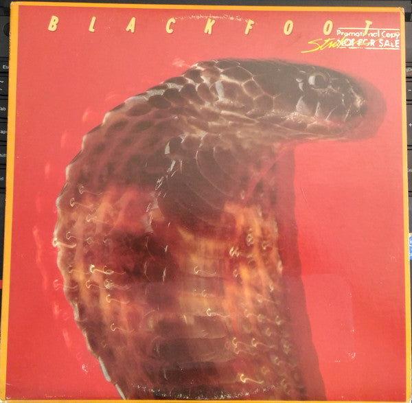 Blackfoot (3) : Strikes (LP, Album, PR )