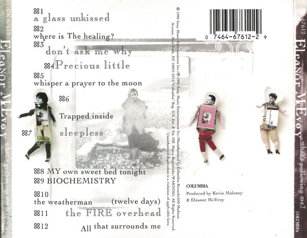 Eleanor McEvoy : What's Following Me? (CD, Album)
