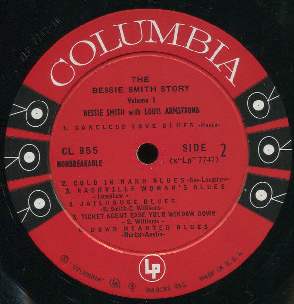Bessie Smith With Louis Armstrong : The Bessie Smith Story - Vol.1 (LP, Comp, Mono, RE)