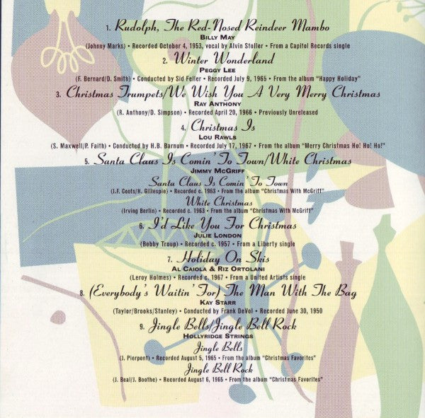 Various : Christmas Cocktails (CD, Comp, RE, RM)