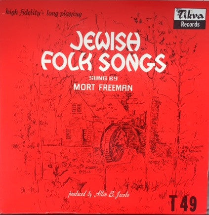 Mort Freeman : Jewish Folk Songs (LP)