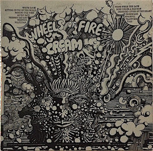 Cream (2) : Wheels Of Fire (2xLP, Album, RE, Gat)