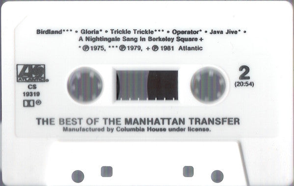 The Manhattan Transfer : The Best Of The Manhattan Transfer (Cass, Comp, Club)