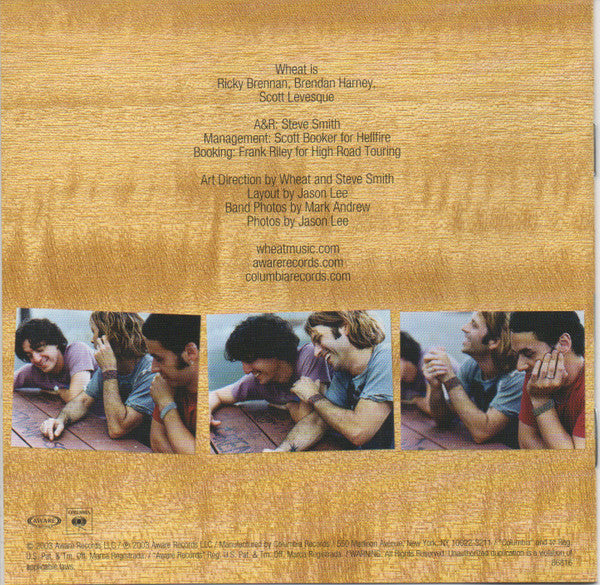 Wheat : Per Second, Per Second, Per Second... Every Second (CD, Album)
