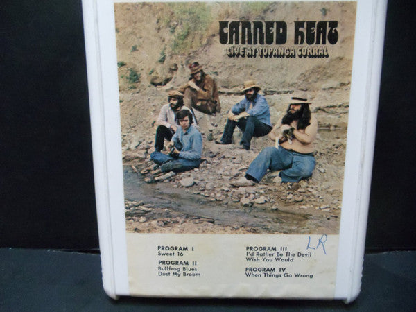Canned Heat : Live At Topanga Hall (8-Trk, Album)