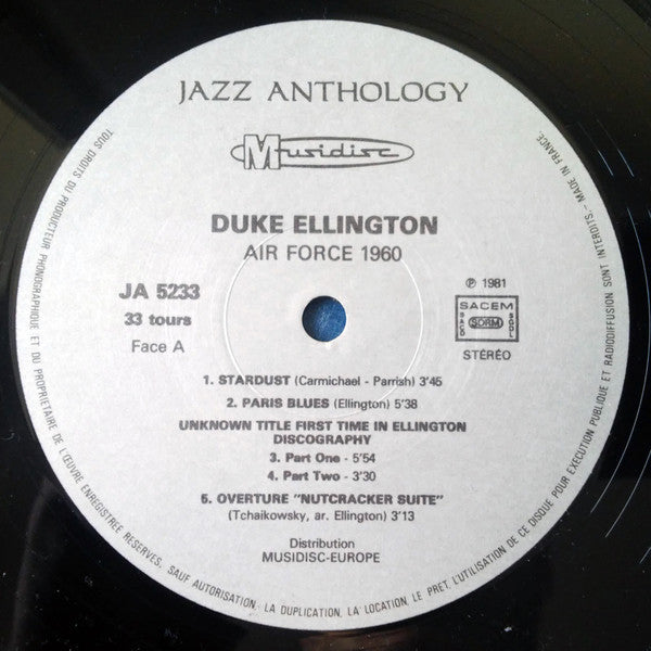 Duke Ellington : Air Force 1960 (LP)