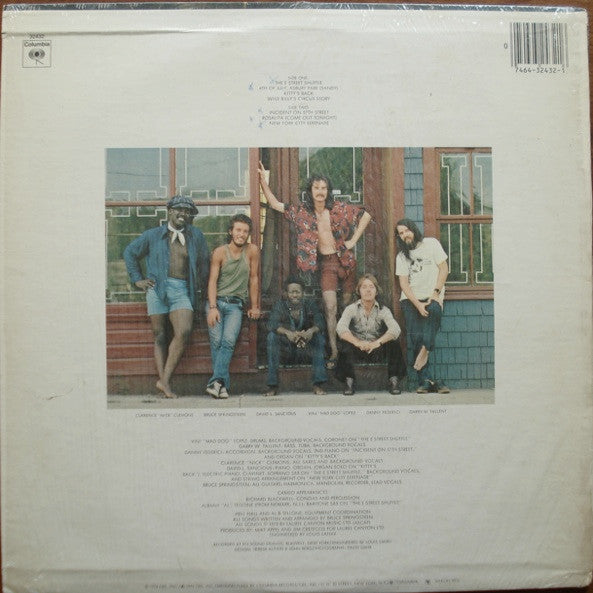 Bruce Springsteen : The Wild, The Innocent & The E Street Shuffle (LP, Album, RE, Pit)