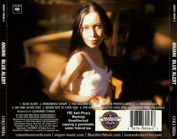 Anjani Thomas : Blue Alert (CD, Album)