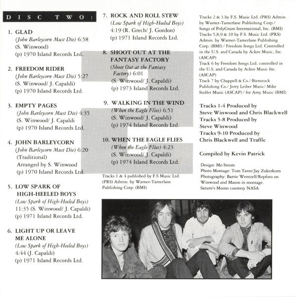 Traffic : Smiling Phases (2xCD, Comp)