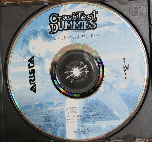 Crash Test Dummies : God Shuffled His Feet (CD, Album, Club, RE)