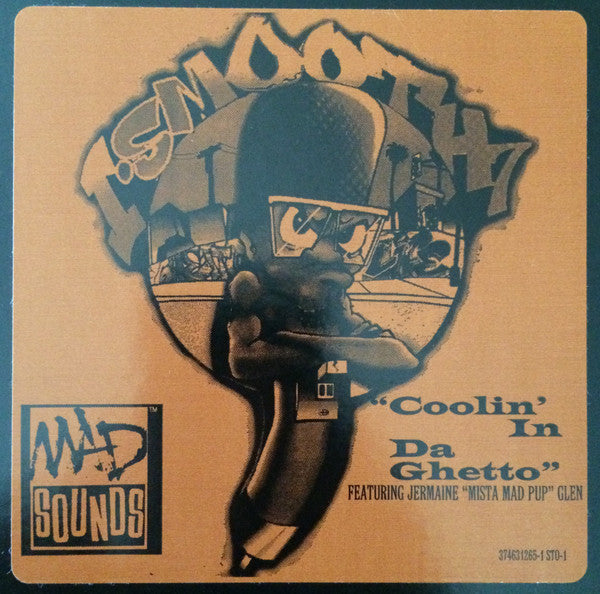 Smooth 7 Featuring Jermaine Glenn : Coolin' In Da Ghetto (12", Single, Promo)