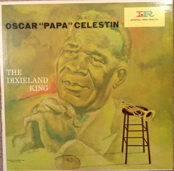 Oscar "Papa" Celestin : The Dixieland King (LP, Album, Mono)
