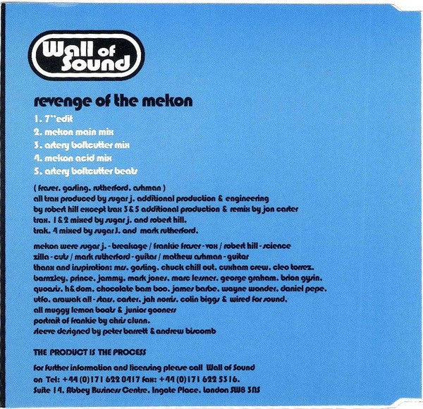 Mekon Featuring Mad Frankie Fraser : Revenge Of The Mekon (CD, Maxi)