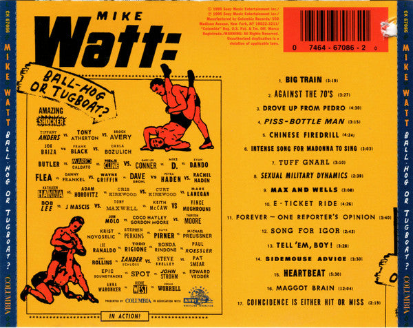 Mike Watt : Ball-Hog Or Tugboat? (CD, Album)