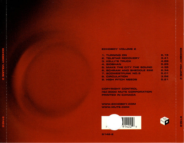Echoboy : Volume 2 (CD, Album)