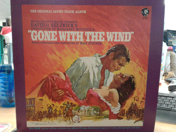 Max Steiner : Gone With The Wind (Original Soundtrack Album) (LP, Album, Ltd, RE, Gat)