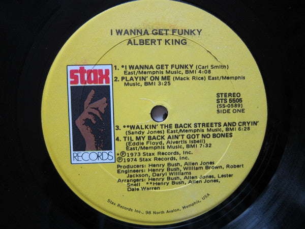 Albert King : I Wanna Get Funky (LP, Album)