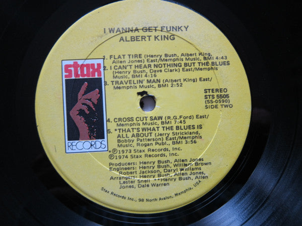 Albert King : I Wanna Get Funky (LP, Album)