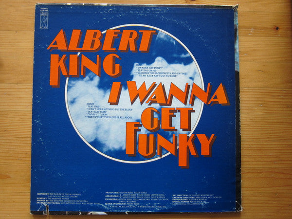 Albert King : I Wanna Get Funky (LP, Album)