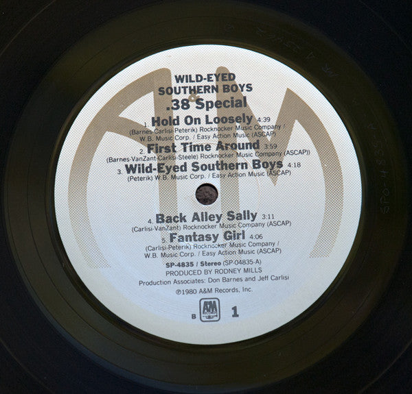 .38 Special* : Wild-Eyed Southern Boys (LP, Album, B -)